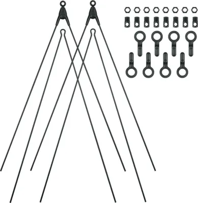 Produktbild von SKS Bluemels Basic Ersatzstreben-Set 26/28 Zoll schwarz  robustes Schutzblec...