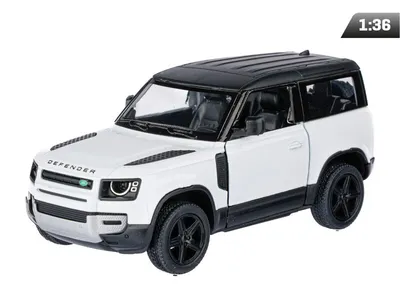 Produktbild von Modell 1:36, Kinsmart, Land Rover Defender, weiß (A747LRDBI)