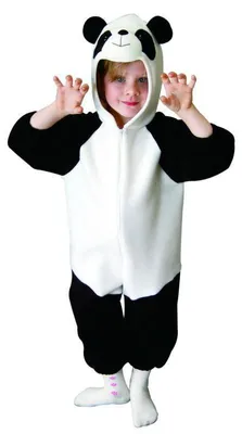 Produktbild von Panda Kostüm für Kinder, Größe:110/116