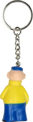 Obrázok produktu pre Nachbar Buurman Kľúčenka Žltá, 10 cm