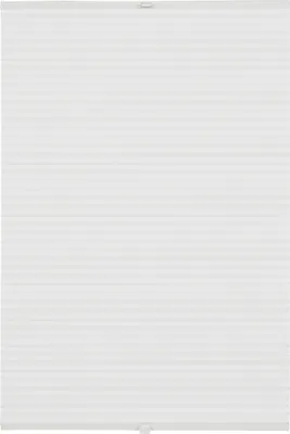 Produktbild von Wabenplissee auf Maß Klemmfix ohne Bohren Farbe: Weiß, Größe: B): 121-130 cm, H): 201-250 cm