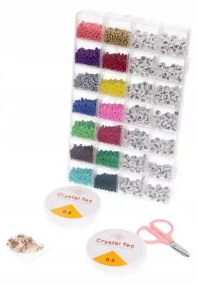 Produktbild von Pegaz Buchstaben-Koraliki Schmuck DIY Bastelset für Mädchen