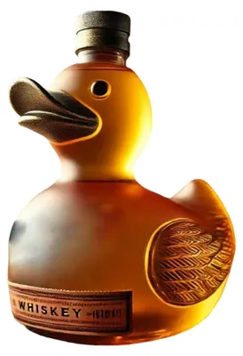 Produktbild von Whiskyflasche in Entenform, 100 ml Fassungsvermögen, kunstvolle Dekoration für Bar, Zuhause oder Büro