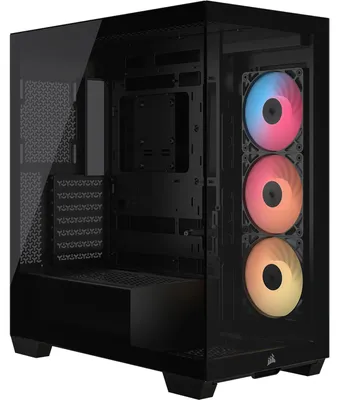 Immagine prodotto di Corsair CC-9011322-WW CORSAIR Geh Midi 3500X RSR ARGB (Tempered Glass) Black