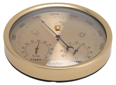 Image de Elzusha - Station météo 3-en-1 avec thermomètre, baromètre et hygromètre