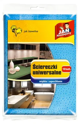 Zdjęcie produktu dla Jan Niezbedny Sciereczki uniwersalne, 10 sztuk