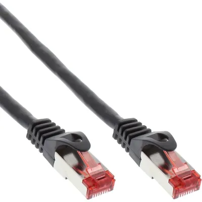 Obrázek produktu pro InLine 73612X, 1,5 m, Cat6, S/FTP (S-STP), RJ-45, RJ-45, Černá