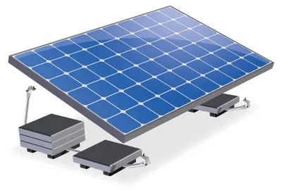 Produktbild von ValkBox 3 Aufständerung für Photovoltaikmodule mit 17° Neigungswinkel für Flachdächer oder Freiflächen