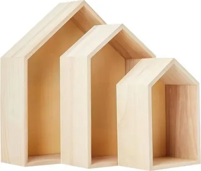 Immagine prodotto di 3 Mensole di legno - Casa