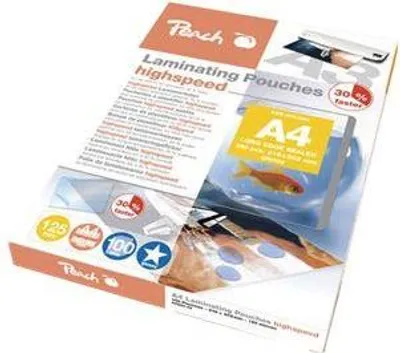 Zdjęcie produktu dla Peach 510972, Przezroczysty, A4, 100 szt.