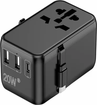 Obrázek produktu pro CROSSIO ChargeMe Adapter PLUS PD20W 2A+2C GaN III