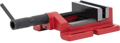 Produktbild von STIER Maschinenschraubstock, Backen-B. 120 mm, Spann-W. 110 mm, V-Nut für Rundmaterialien, 1250 N Spannkraft, 5,4 kg