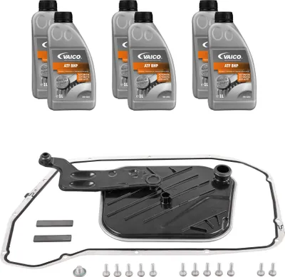 Produktbild von VAICO Ölwechselkit für Automatikgetriebe Satz 8 Gang 6L für AUDI Q5 (8RB) 8HP55FLH