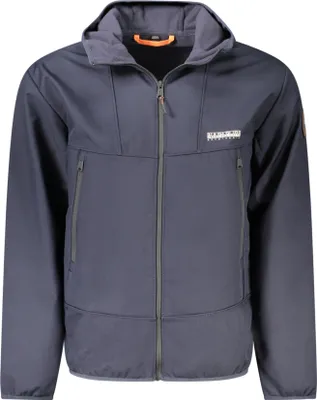 Produktbild von Herren-Kapuzenjacke Blau: Stilvoll, Nachhaltig & Gemütlich