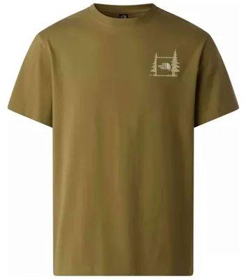 Obrázek produktu pro Pánské tričko The North Face M CAMPING RELAXED SHORT SLEEVE TEE-GRAPH Cedar