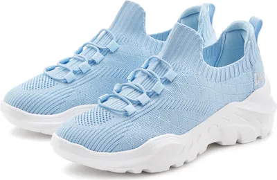 Produktbild von LASCANA ACTIVE Sneaker Halbschuh, Freizeitschuh, Turnschuhe, Slip-On-Sneaker, hellblau Größe 39