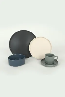 Obrázek produktu pro Keramika sada nádobí - River Stackable - 20 kusů - pro 4 osoby - kamenina