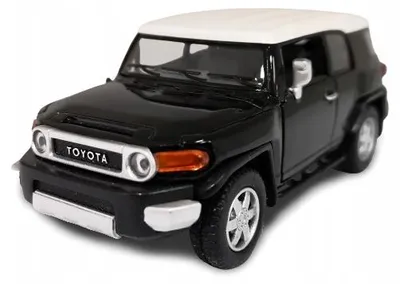 Produktbild von Kinsmart Toyota FJ Cruiser Metallauto 1:36 Gelb