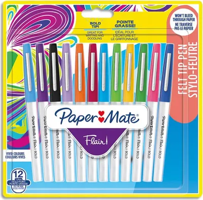 Zdjęcie produktu dla Paper Mate 2138474 1x12 flamastrów Paper Mate Flair Bold B