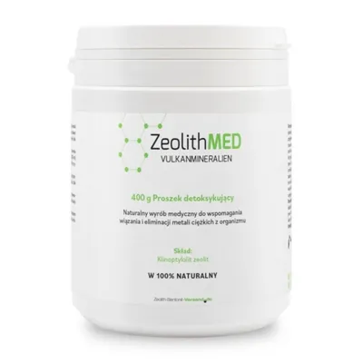 Obrázek produktu pro ZeolithMED 400g Zdravotnický prostředek CE0477 Zeolitový detoxikační prášek