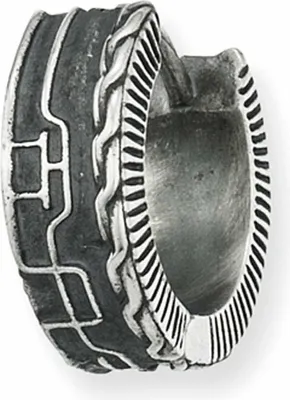 Produktbild von cai Single-Ohrring 925/- Sterling Silber 1,3cm weiß ohne Stein 132210507