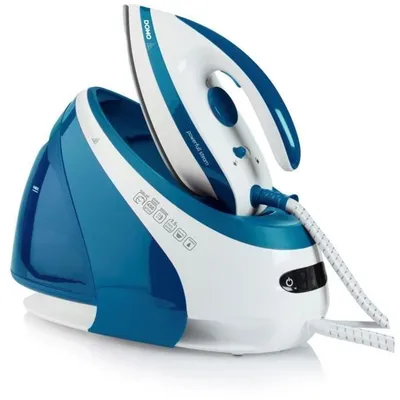 Immagine prodotto di Stazione di stiratura a vapore, 7,5 bar, getto di vapore 160 g/min, 450 g di vapore, serbatoio rimovibile da 1,8 l, piastra in ceramica, sistema anticalcare, 3000 W