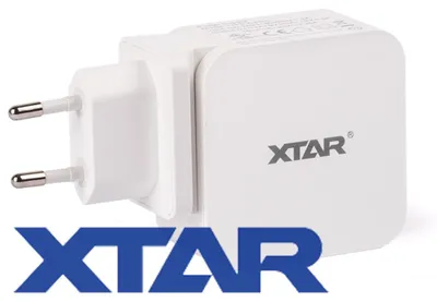 Produktbild von Xtar USB-PD Netzteil Ausgang: 20V/2.25A, 15V/3A, 12V/3A 9V/3A, 5V-3A