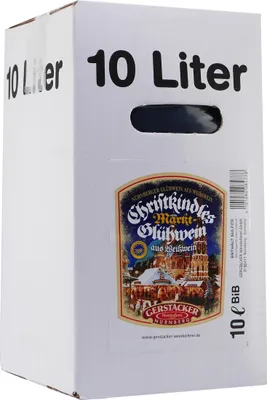 Produktbild von Gerstacker Nürnberger Christkindles Markt-Glühwein aus Weißwein 10 Liter, Bag in Box