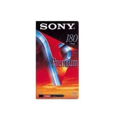 Produktbild von Sony E 180 V Premium Video-Kassette, VHS, 180 min
