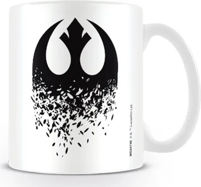 Produktbild von Pyramid Star Wars (folge 8) Tasse Mit Rebellen-symbol 320ml    One Size