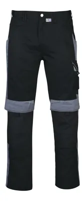 Produktbild von BESTWORK Bundhose schwarz/grau, Gr. 066 - PKA Klöcker