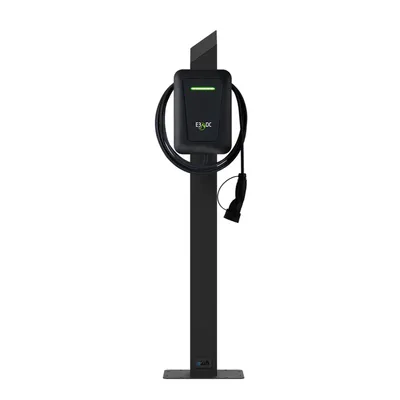 Produktbild von Wallbox Standfuß E3/DC efy - Edelstahl schwarz (RAL 9005)