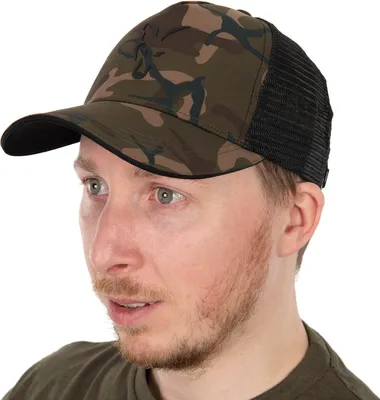Produktbild von Fox Fishing Angelmütze Camo Trucker Cap