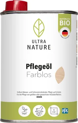 Produktbild von Ultra Nature Pflegeöl 250 ml farblos