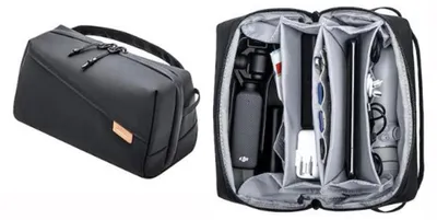 Immagine prodotto di Borsa universale con tracolla, compatibile con Insta360 X4 / DJI Pocket 3