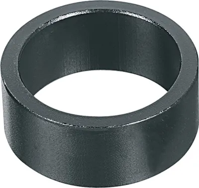 Produktbild von Ergotec Spacer 1 1/8, Aluminium, H=15mm, schwarz-sandgestrahlt