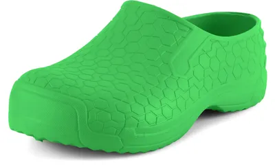 Produktbild von Ladeheid Damen und Herren leichte Eva Clogs Gartenclogs Gartenschuhe LADW009 (Grün 1711, 37 EU)