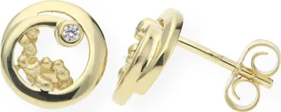 Produktbild von JuwelmaLux Ohrstecker 333 Gold mit synth Zirkonia JL20-06-0612