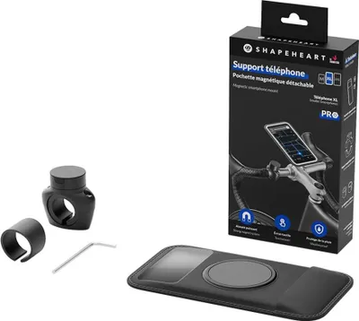 Produktbild von Shapeheart Handyhalterung PRO M Schwarz - Magnetische Smartphone-Halterung fü...