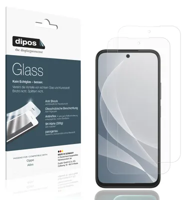 Immagine prodotto di 2x Pellicola Protettiva per Oppo A6m Protezione opaco Vetro Flessibile 9H dipos