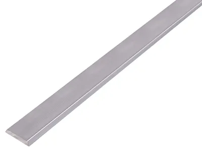 Produktbild von Alberts 470029 Abdeckprofil mit abgerundeten Kanten | Aluminium, natur | 1000 x 24 x 4 mm