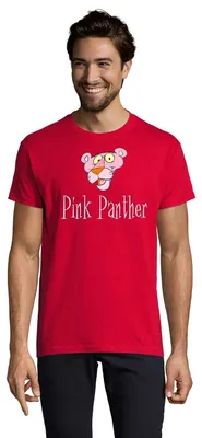 Produktbild von Herren Pink Panther Rosarote Inspector Comic Cartoon