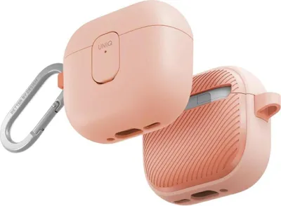 Image de Étui Uniq Clyde Lock Case Do Airpods 4 - Różowe