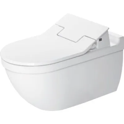 Produktbild von Duravit Wand-WC, Tiefspüler Starck 3 37x62cm, 4,5 l, geschl., we WonderGliss