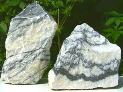 Produktbild von ca. 1 kg Zebrastein, Dekosteine, Aquarium, Dekoration, Terrarium
