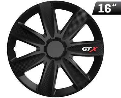 Obrázek produktu pro Kryty kol GTX carbon black 16", 4 ks.