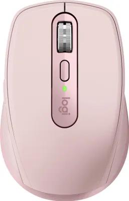 Produktbild von Logitech MX Anywhere 3S - Maus - optisch - 6 Tasten - kabellos - Bluetooth - rosé