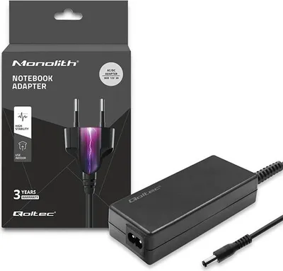 Obrázek produktu pro Napájecí adaptér Qoltec 36W | 12V | 3A | 5,5*2,1 + napájecí kabel