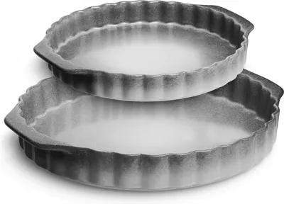 Produktbild von SPRINGLANE Keramik Tarteform Misty Cliff 2er-Set, Steingut Quicheform, Backform