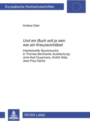 Produktbild von 'Und ein Buch soll ja sein wie ein Kreuzworträtsel'